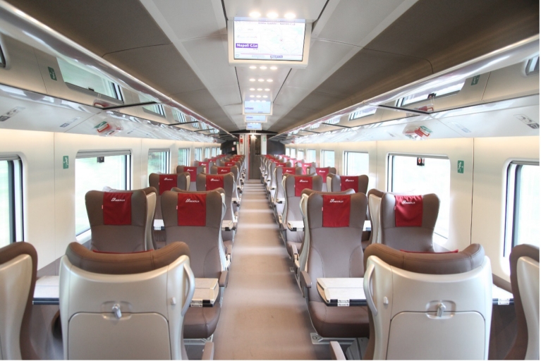 Interni de treni Le Frecce